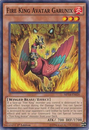 Fire King Avatar Garunix (MP14-EN020) - 2014 Mega-Tins Mega Pack Unlimited