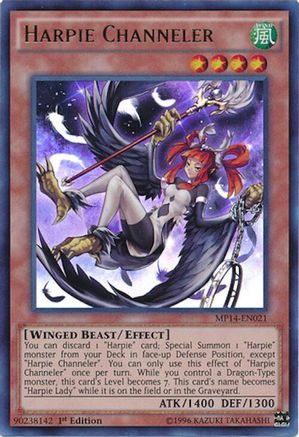 Harpie Channeler (MP14-EN021) - 2014 Mega-Tins Mega Pack Unlimited