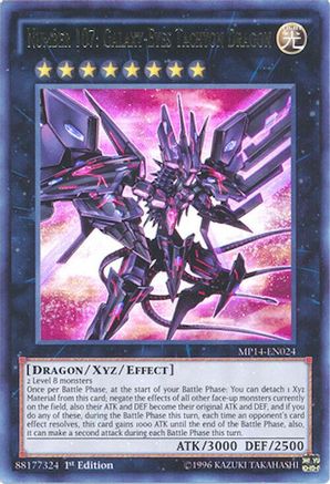 Number 107: Galaxy-Eyes Tachyon Dragon (MP14-EN024) - 2014 Mega-Tins Mega Pack Unlimited
