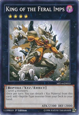 King of the Feral Imps (MP14-EN033) - 2014 Mega-Tins Mega Pack 1st Edition