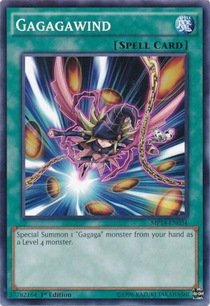 Gagagawind (MP14-EN034) - 2014 Mega-Tins Mega Pack 1st Edition