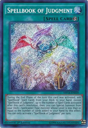 Spellbook of Judgment (MP14-EN039) - 2014 Mega-Tins Mega Pack Unlimited