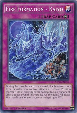 Fire Formation - Kaiyo (MP14-EN050) - 2014 Mega-Tins Mega Pack Unlimited