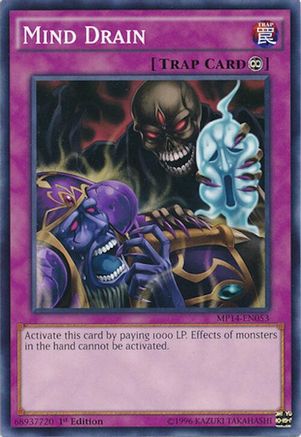 Mind Drain (MP14-EN053) - 2014 Mega-Tins Mega Pack 1st Edition