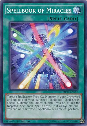 Spellbook of Miracles (MP14-EN057) - 2014 Mega-Tins Mega Pack Unlimited