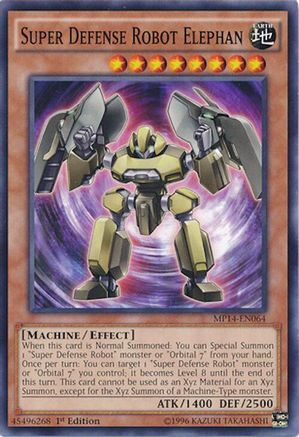 Super Defense Robot Elephan (MP14-EN064) - 2014 Mega-Tins Mega Pack Unlimited