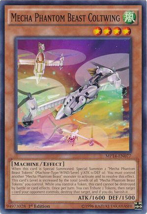 Mecha Phantom Beast Coltwing (MP14-EN077) - 2014 Mega-Tins Mega Pack Unlimited