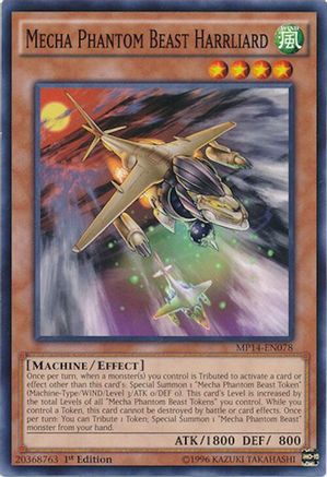 Mecha Phantom Beast Harrliard (MP14-EN078) - 2014 Mega-Tins Mega Pack Unlimited