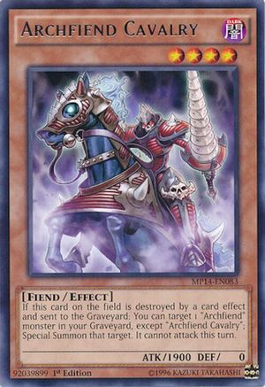Archfiend Cavalry (MP14-EN083) - 2014 Mega-Tins Mega Pack 1st Edition