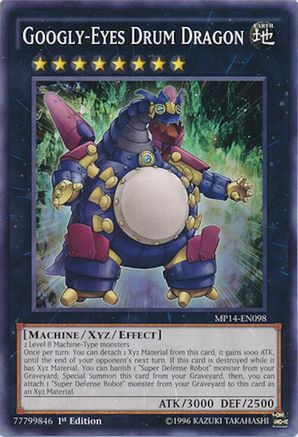 Googly-Eyes Drum Dragon (MP14-EN098) - 2014 Mega-Tins Mega Pack 1st Edition