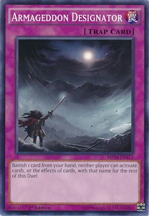 Armageddon Designator (MP14-EN112) - 2014 Mega-Tins Mega Pack Unlimited