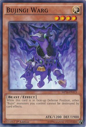 Bujingi Warg (MP14-EN113) - 2014 Mega-Tins Mega Pack 1st Edition
