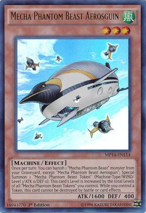 Mecha Phantom Beast Aerosguin (MP14-EN114) - 2014 Mega-Tins Mega Pack Unlimited