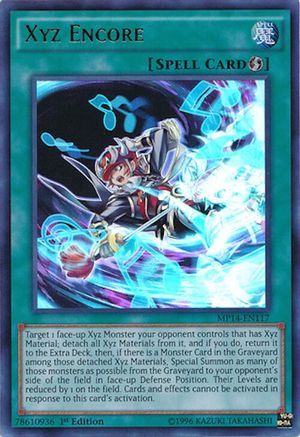 Xyz Encore (MP14-EN117) - 2014 Mega-Tins Mega Pack Unlimited
