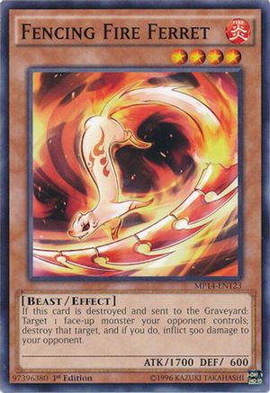 Fencing Fire Ferret (MP14-EN123) - 2014 Mega-Tins Mega Pack 1st Edition