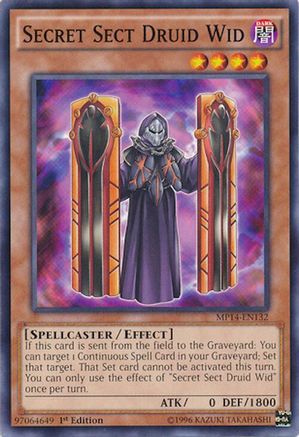 Secret Sect Druid Wid (MP14-EN132) - 2014 Mega-Tins Mega Pack Unlimited