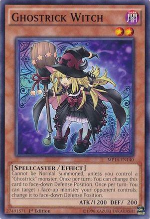 Ghostrick Witch (MP14-EN140) - 2014 Mega-Tins Mega Pack 1st Edition
