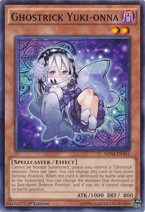 Ghostrick Yuki-onna (MP14-EN141) - 2014 Mega-Tins Mega Pack 1st Edition