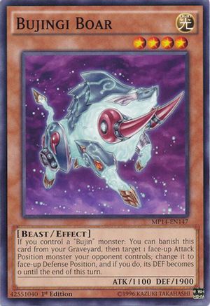 Bujingi Boar (MP14-EN147) - 2014 Mega-Tins Mega Pack 1st Edition