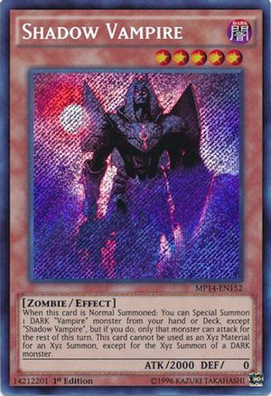 Shadow Vampire (MP14-EN152) - 2014 Mega-Tins Mega Pack 1st Edition