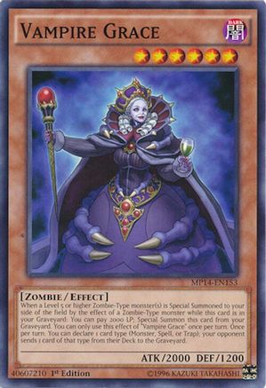 Vampire Grace (MP14-EN153) - 2014 Mega-Tins Mega Pack 1st Edition