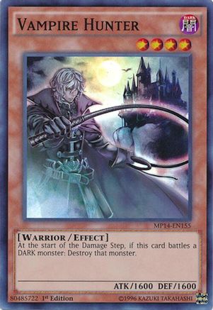 Vampire Hunter (MP14-EN155) - 2014 Mega-Tins Mega Pack Unlimited
