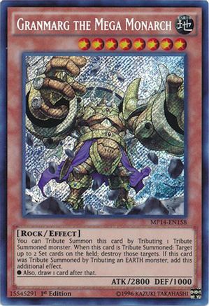 Granmarg the Mega Monarch (MP14-EN158) - 2014 Mega-Tins Mega Pack 1st Edition
