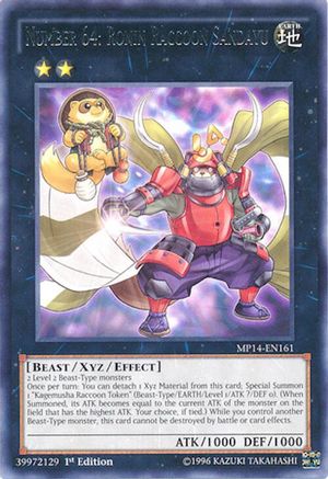 Number 64: Ronin Raccoon Sandayu (MP14-EN161) - 2014 Mega-Tins Mega Pack Unlimited