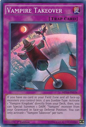 Vampire Takeover (MP14-EN176) - 2014 Mega-Tins Mega Pack 1st Edition