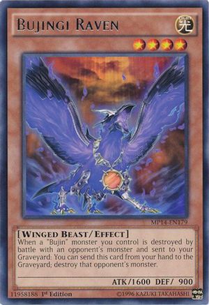 Bujingi Raven (MP14-EN179) - 2014 Mega-Tins Mega Pack 1st Edition