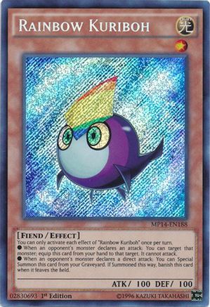 Rainbow Kuriboh (MP14-EN188) - 2014 Mega-Tins Mega Pack Unlimited