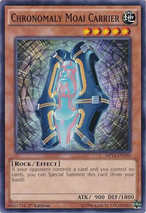 Chronomaly Moai Carrier (MP14-EN190) - 2014 Mega-Tins Mega Pack 1st Edition