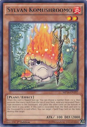 Sylvan Komushroomo (MP14-EN197) - 2014 Mega-Tins Mega Pack 1st Edition