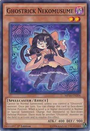 Ghostrick Nekomusume (MP14-EN204) - 2014 Mega-Tins Mega Pack Unlimited