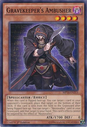 Gravekeeper's Ambusher (MP14-EN213) - 2014 Mega-Tins Mega Pack 1st Edition