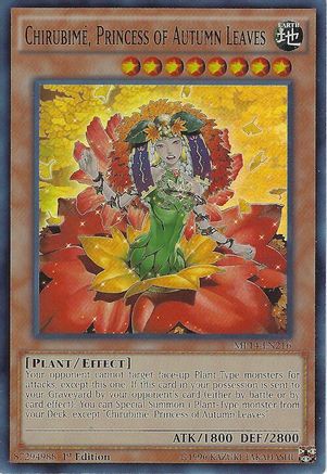Chirubime, Princess of Autumn Leaves (MP14-EN216) - 2014 Mega-Tins Mega Pack Unlimited