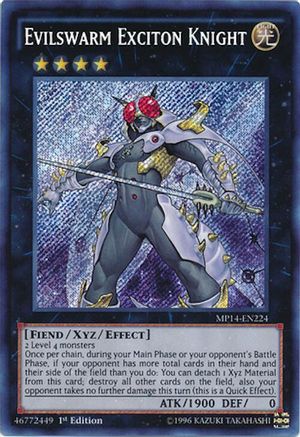 Evilswarm Exciton Knight (MP14-EN224) - 2014 Mega-Tins Mega Pack Unlimited