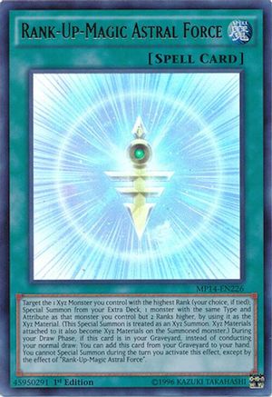 Rank-Up-Magic Astral Force (MP14-EN226) - 2014 Mega-Tins Mega Pack 1st Edition