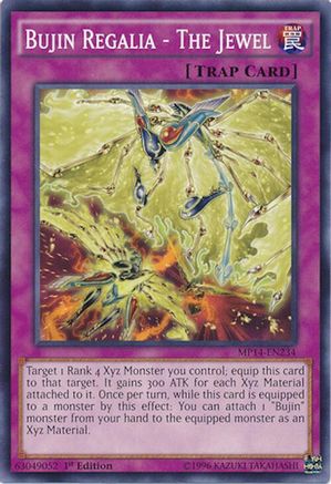 Bujin Regalia - The Jewel (MP14-EN234) - 2014 Mega-Tins Mega Pack Unlimited