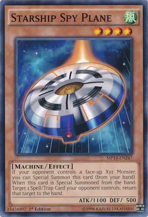 Starship Spy Plane (MP14-EN247) - 2014 Mega-Tins Mega Pack Unlimited