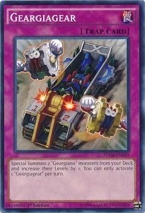 Geargiagear (SDGR-EN029) - Structure Deck: Geargia Rampage 1st Edition