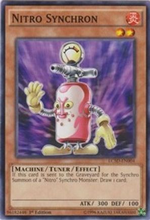 Nitro Synchron (LC5D-EN004) - Legendary Collection 5D's 1st Edition