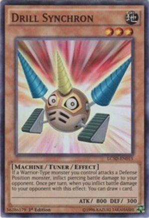 Drill Synchron (LC5D-EN015) - Legendary Collection 5D's 1st Edition