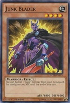 Junk Blader (LC5D-EN025) - Legendary Collection 5D's 1st Edition