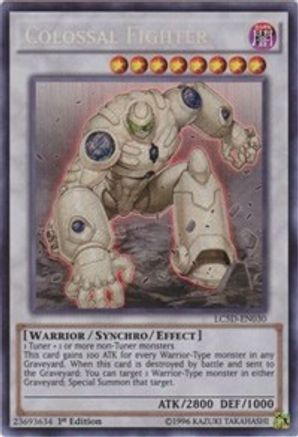 Colossal Fighter (LC5D-EN030) - Legendary Collection 5D's 1st Edition