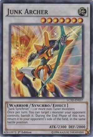 Junk Archer (LC5D-EN037) - Legendary Collection 5D's 1st Edition