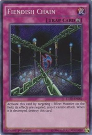 Fiendish Chain (LC5D-EN082) - Legendary Collection 5D's 1st Edition