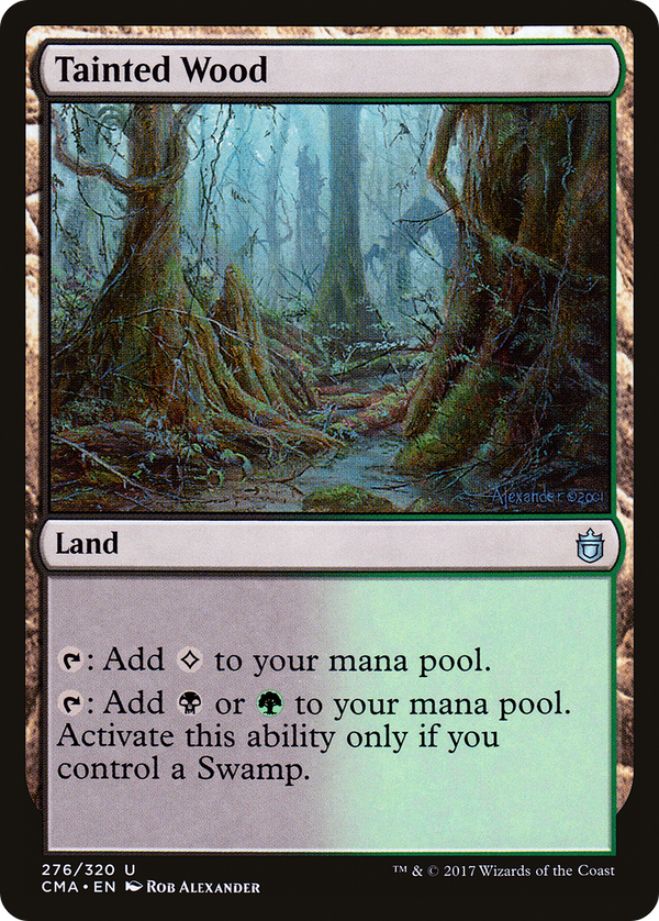 Tainted Wood [Commander Anthology]