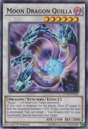 Moon Dragon Quilla (LC5D-EN242) - Legendary Collection 5D's 1st Edition