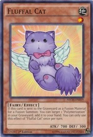 Fluffal Cat (NECH-EN019) - The New Challengers 1st Edition